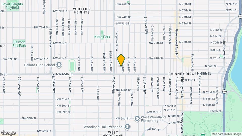 6523 7th Ave NW Map and Location Details