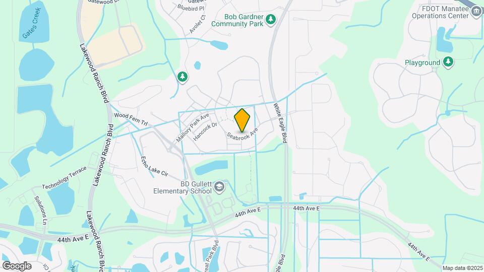 12203 Seabrook Ave Map and Location Details