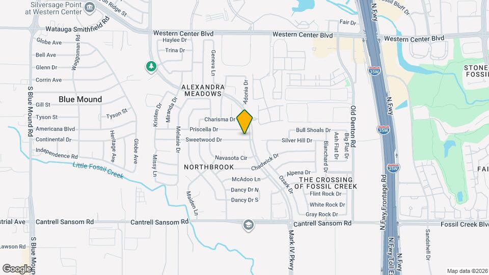 2457 Sweetwood Dr Map and Location Details