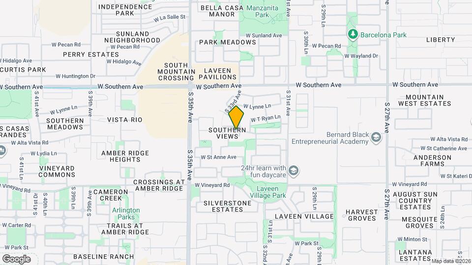 3310 W Leodra Ln Map and Location Details