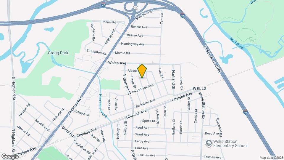 1872 Parnassus St Map and Location Details