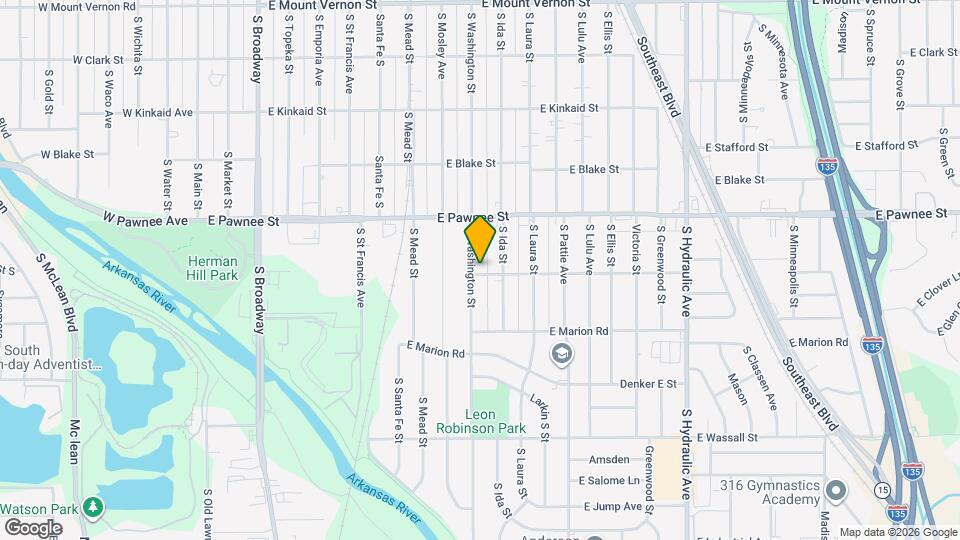 2464 S Washington Ave Map and Location Details