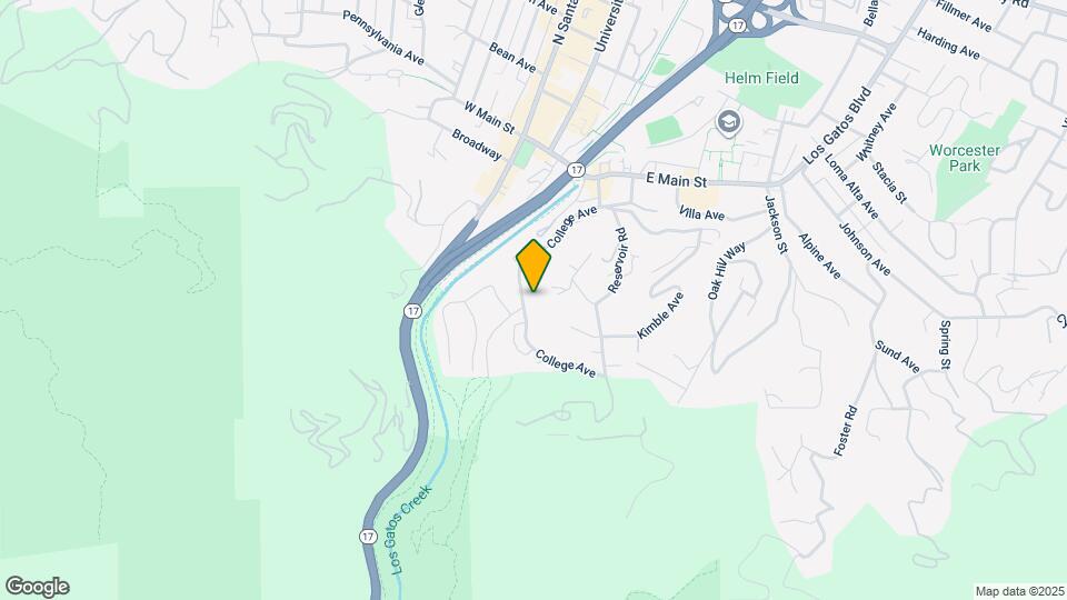 153 College Ave Map and Location Details