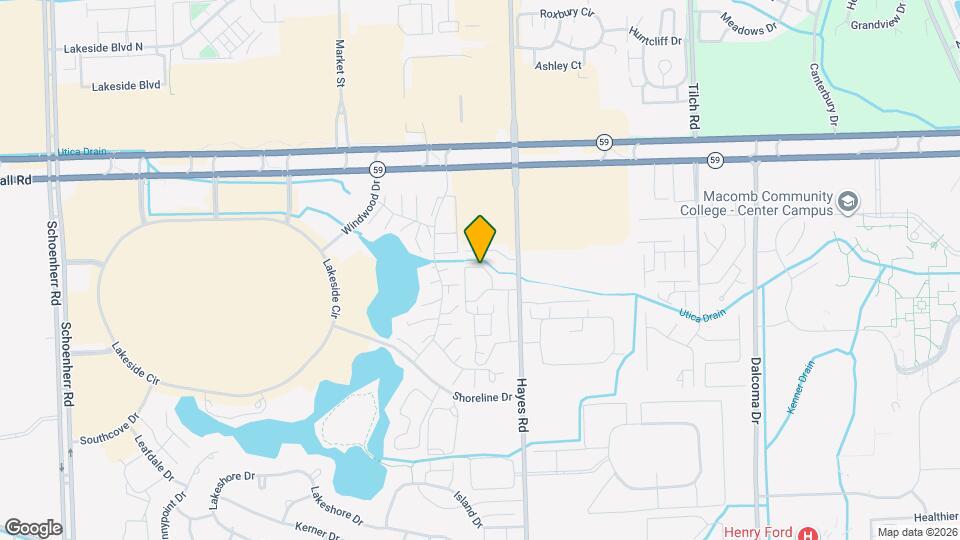 15054 Riverside Dr Map and Location Details