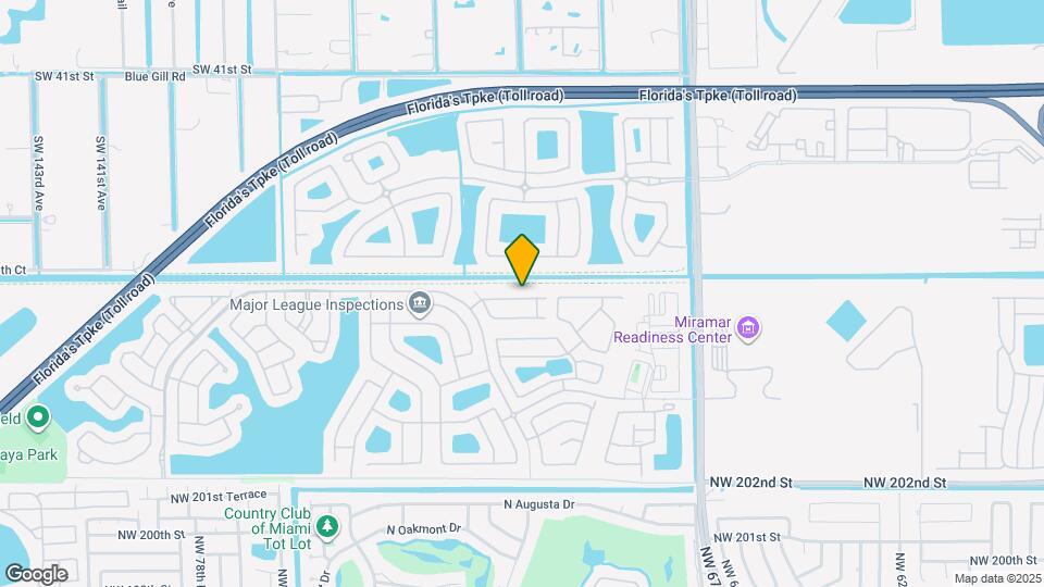 12881 SW 49th Ct Map and Location Details