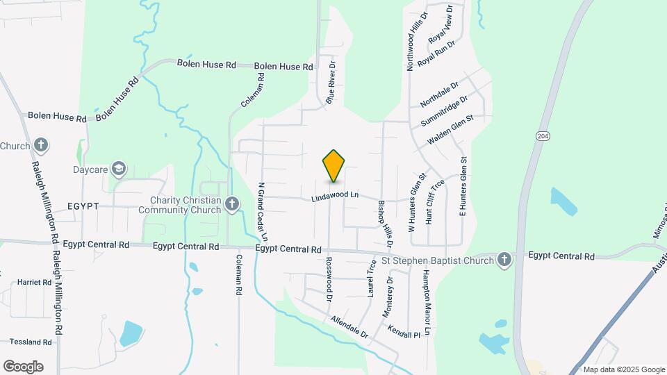 4400 Rosswood Dr Map and Location Details