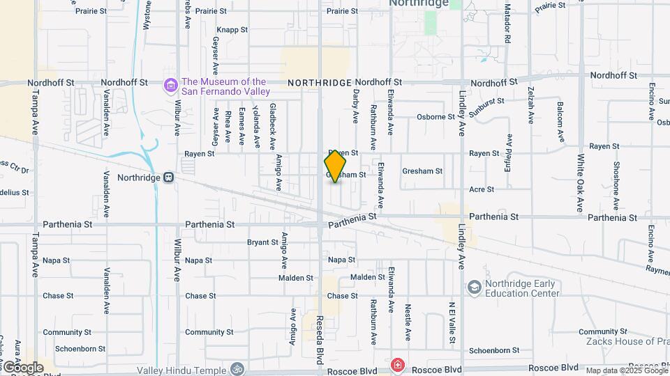 8747 Canby Ave, Unit 8747 Map and Location Details
