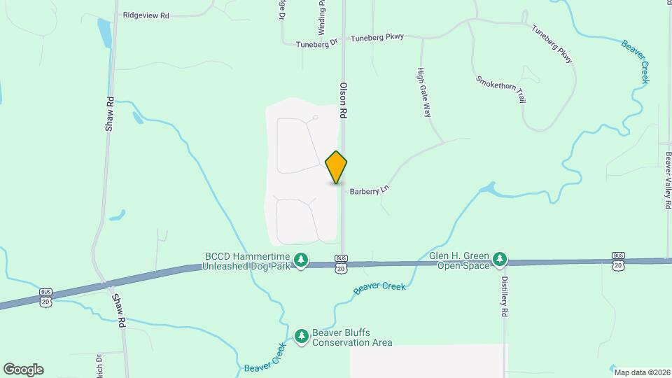 8690 Olson Rd Map and Location Details