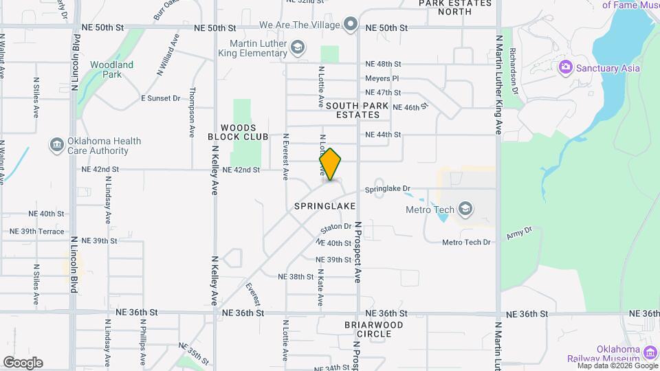 1320 Campbell Rd Map and Location Details