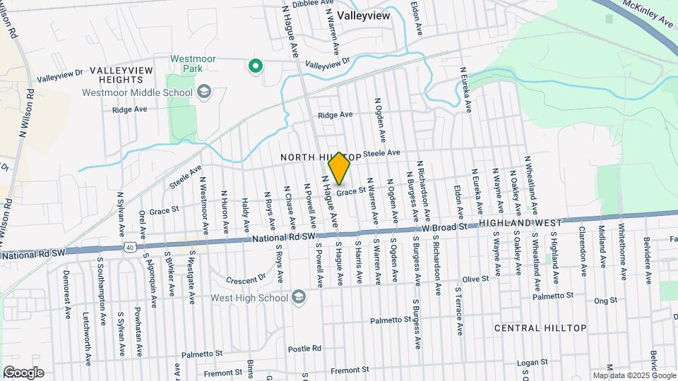 2736 Grace St Map and Location Details