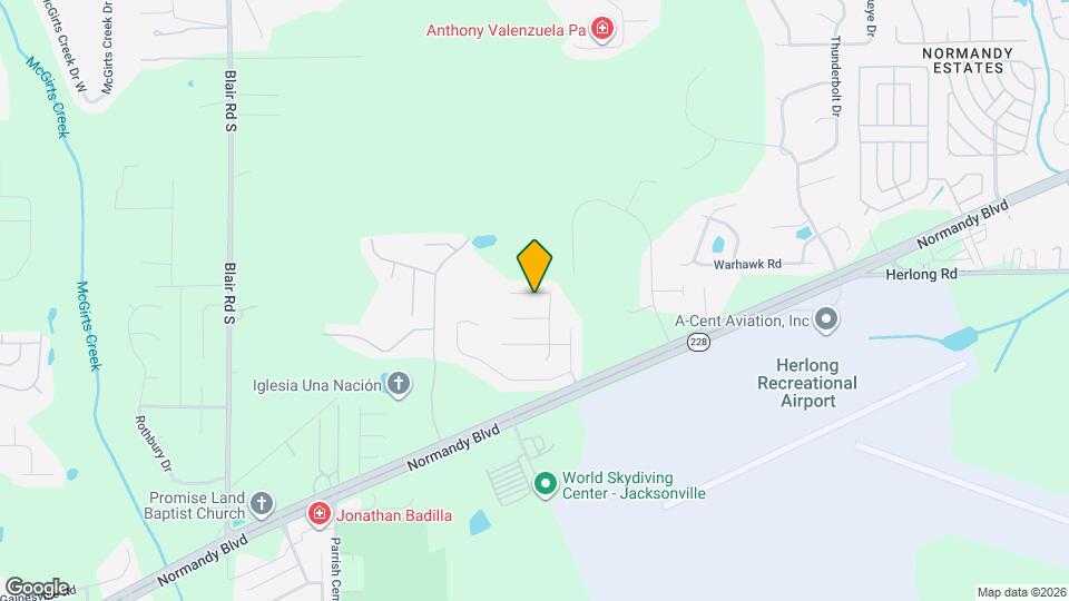 9836 Marine Ct Mapa y Detalles de la Ubicación