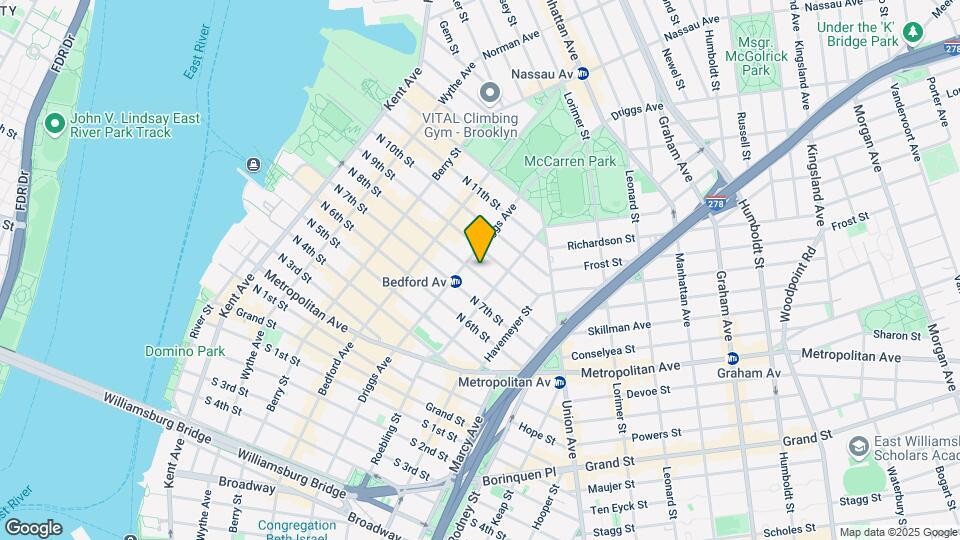 207 N 8th St Mapa y Detalles de la Ubicación