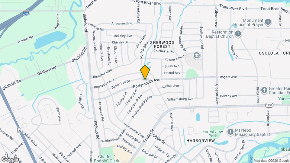 4805 Portsmouth Ave Mapa y Detalles de la Ubicación