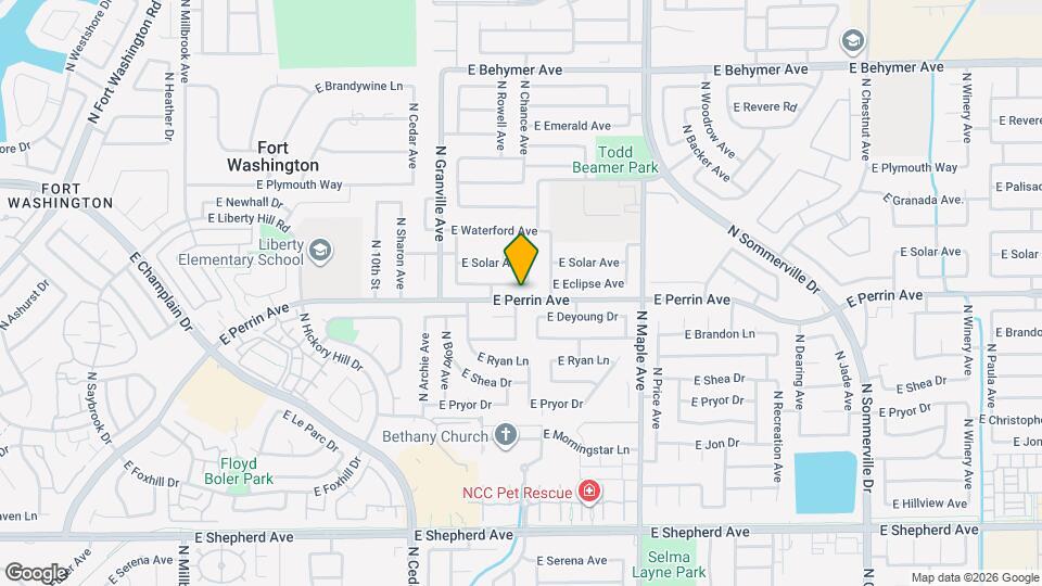 1703 E Eclipse Ave Map and Location Details