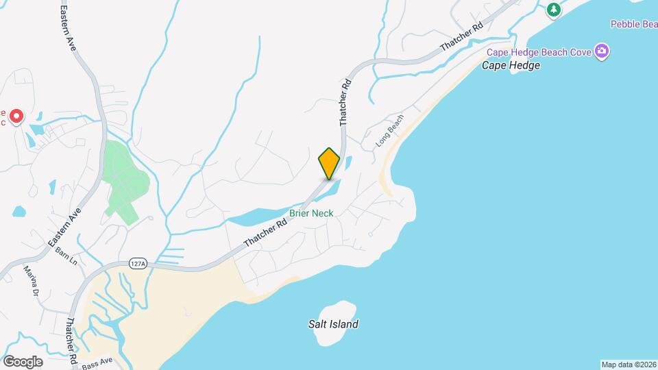 157 Thatcher Rd Map and Location Details