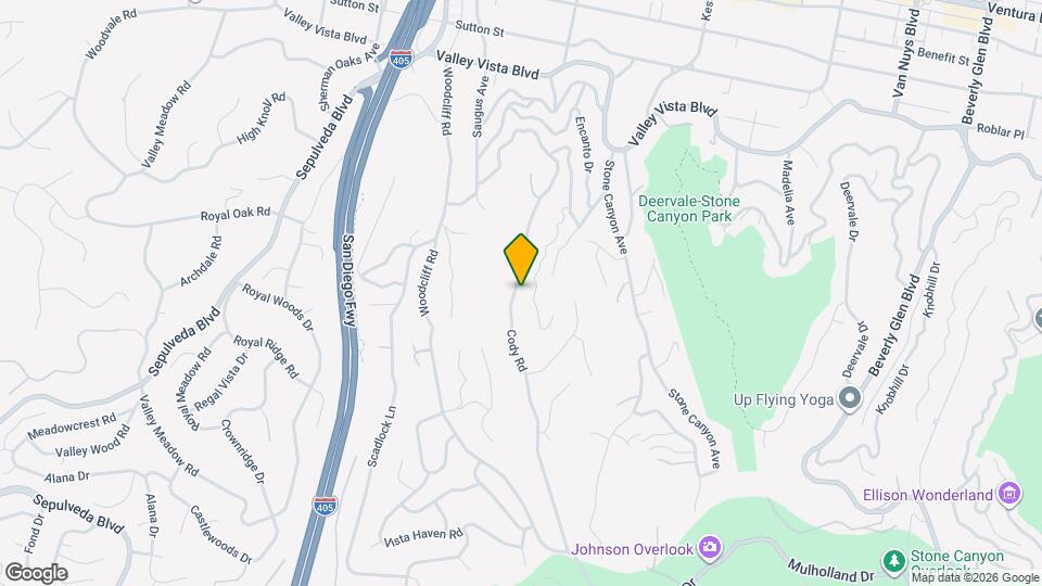 3910 Cody Rd Map and Location Details