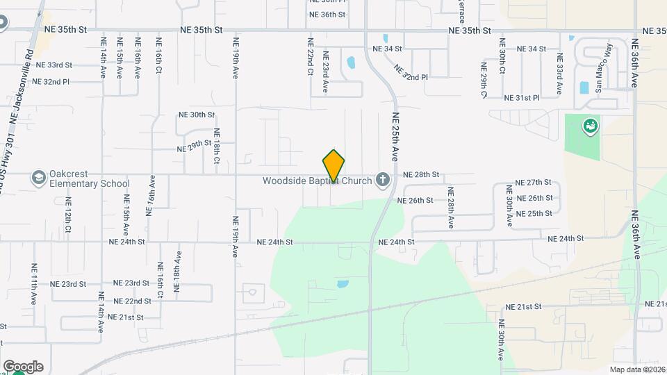 2705 NE 23rd Ave, Unit 1 Map and Location Details