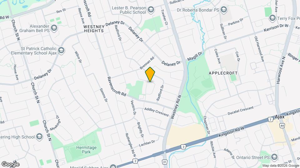 30 Stockbridge Crescent Map and Location Details