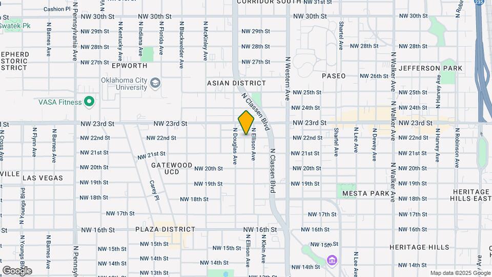1311 NW 22nd St Map and Location Details