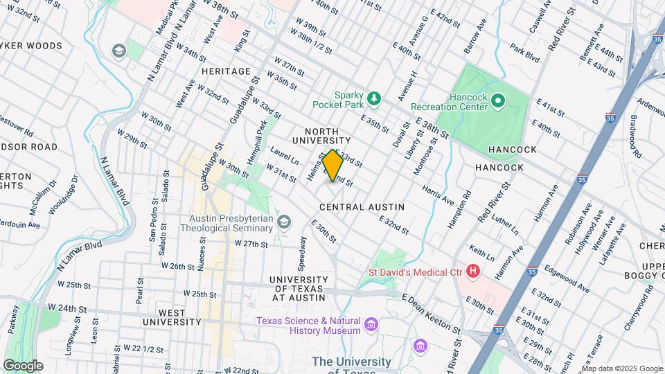 304 Moore Blvd-Unit -1 Map and Location Details