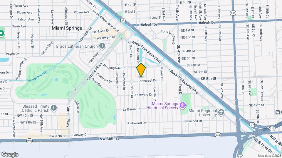 295 De Leon Dr Map and Location Details