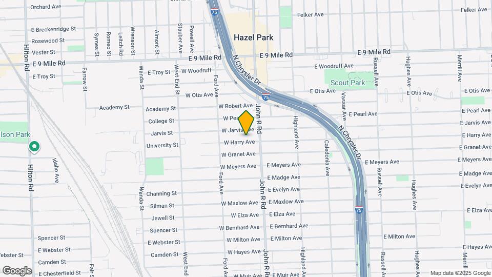 60 W Harry Ave Map and Location Details