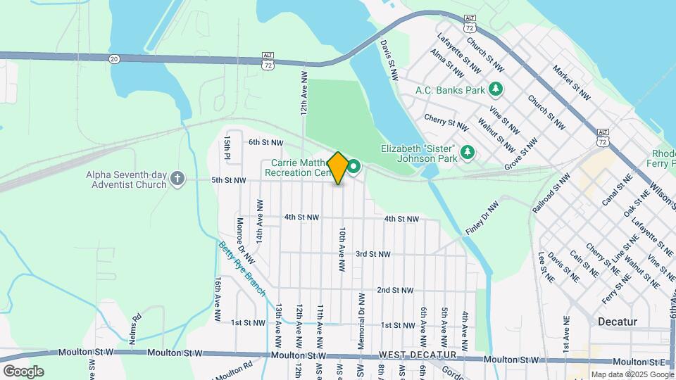 521 10th Ave NW Map and Location Details