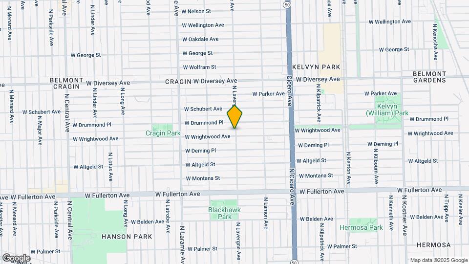 2609 N Lavergne Ave Map and Location Details