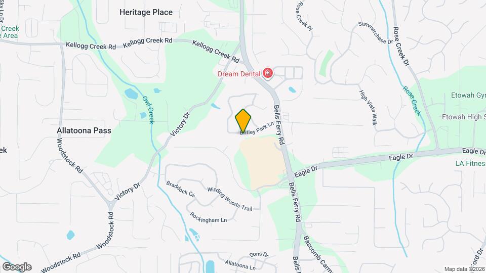 1095 Britley Park Ln Map and Location Details