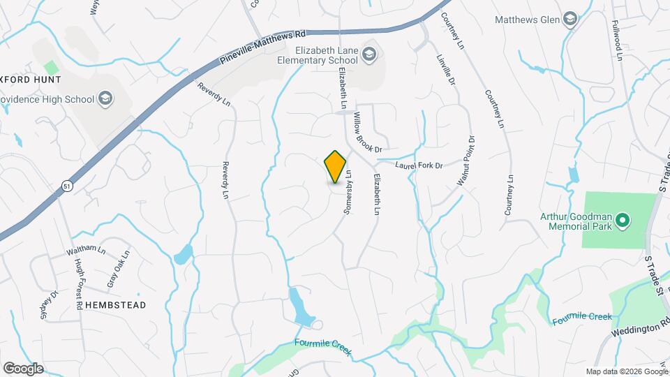 401 Sandymead Rd Map and Location Details
