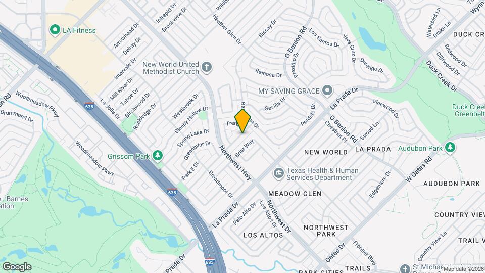 710 Ravencroft Dr Map and Location Details