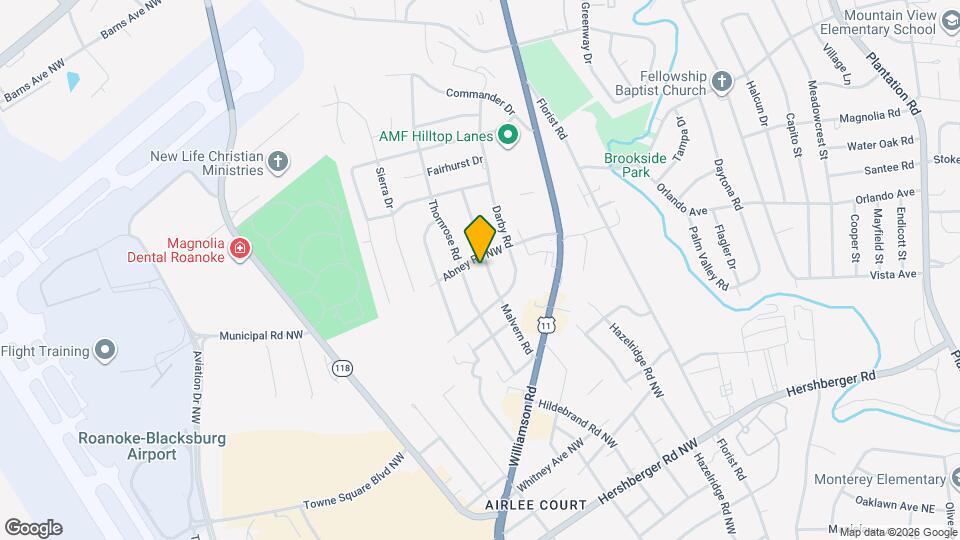 5608-5610 Malvern Rd Map and Location Details