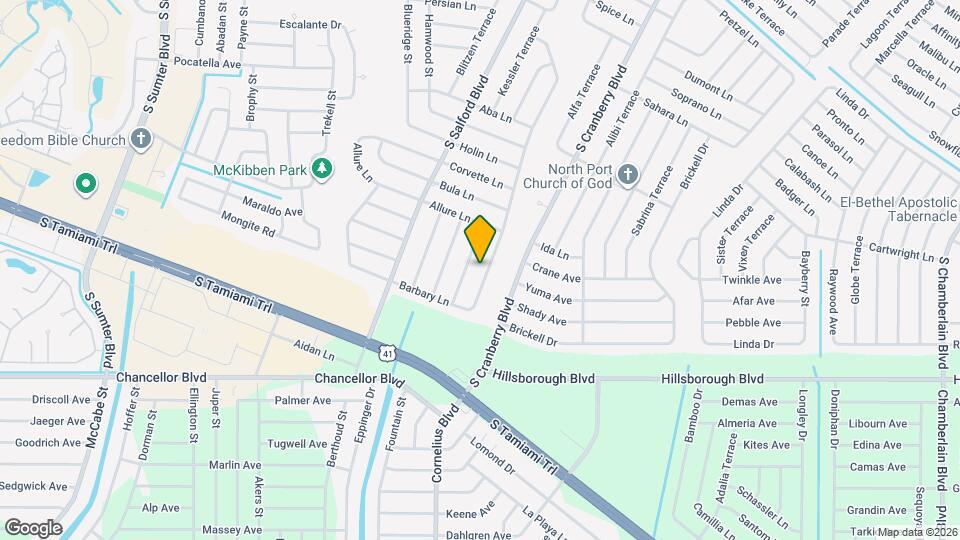 5515 Maccaughey Dr Map and Location Details