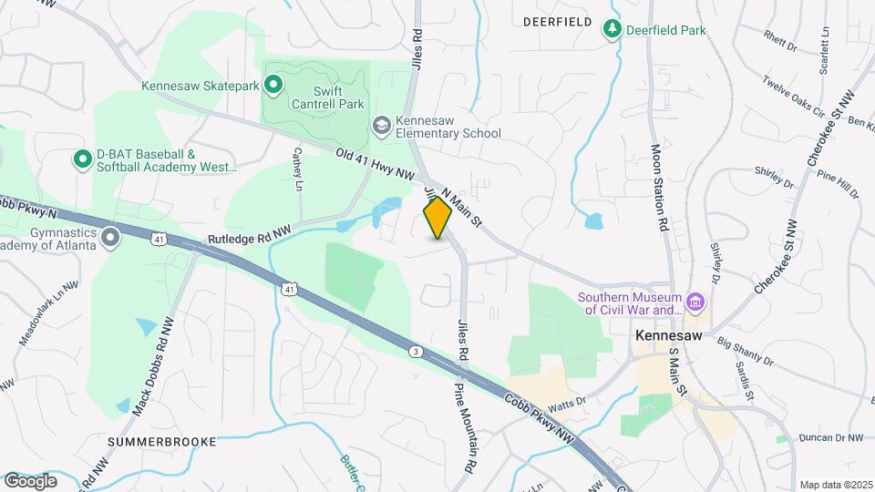 1012 Kennesborough Rd NW Map and Location Details