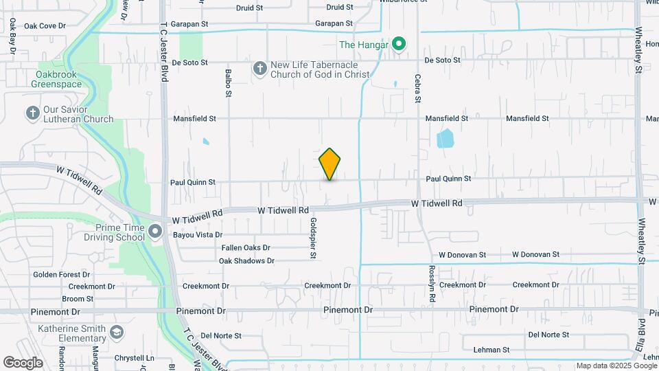 2611 Paul Quinn St Map and Location Details