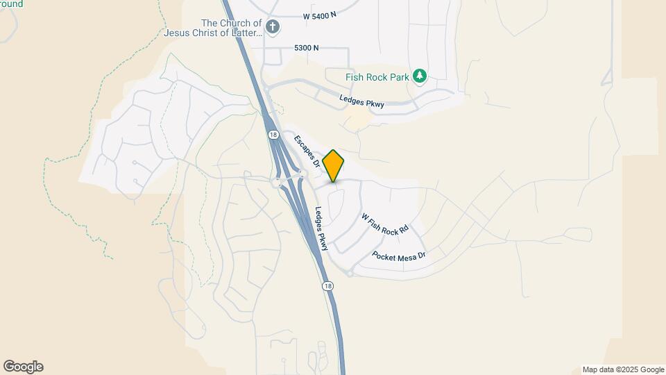 4895 N Fishers Island Way Map and Location Details