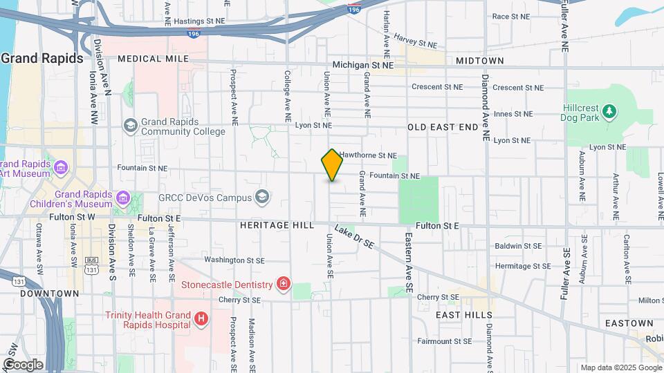 56 Union Ave NE Map and Location Details