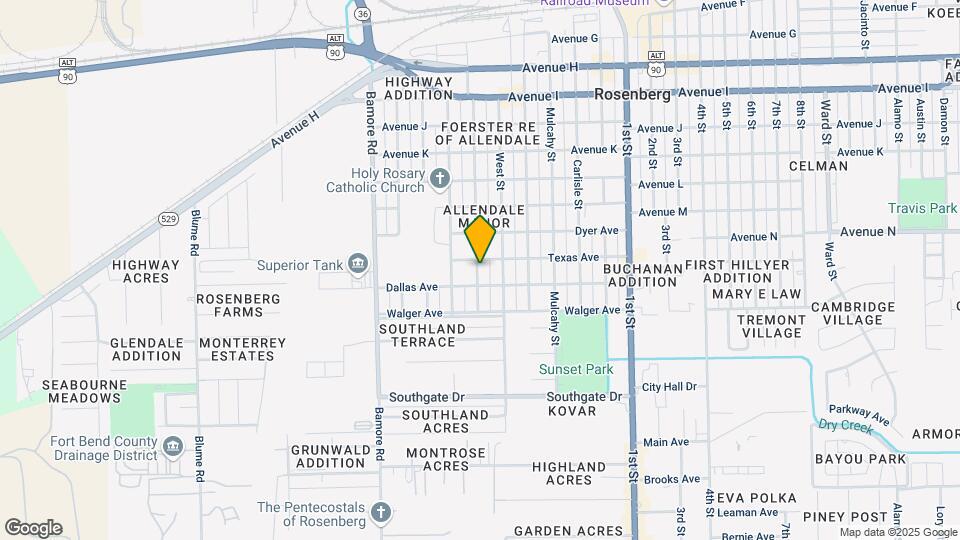 1705 Frost St Map and Location Details