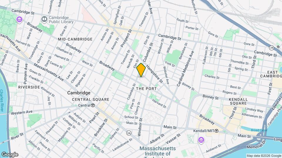 265 Broadway, Unit 3 Map and Location Details