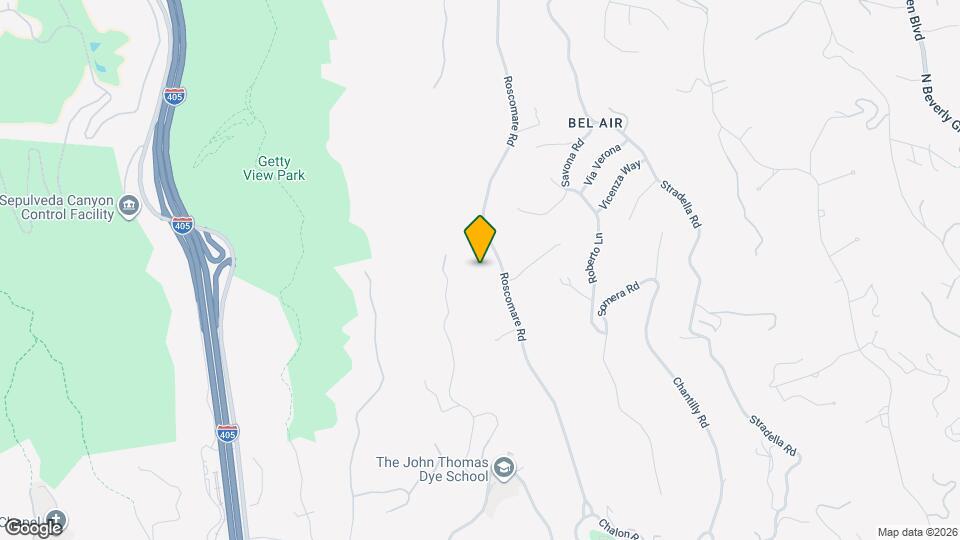 1423 Roscomare Rd Map and Location Details