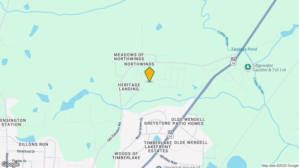 1453 Rhodes Pond St Map and Location Details