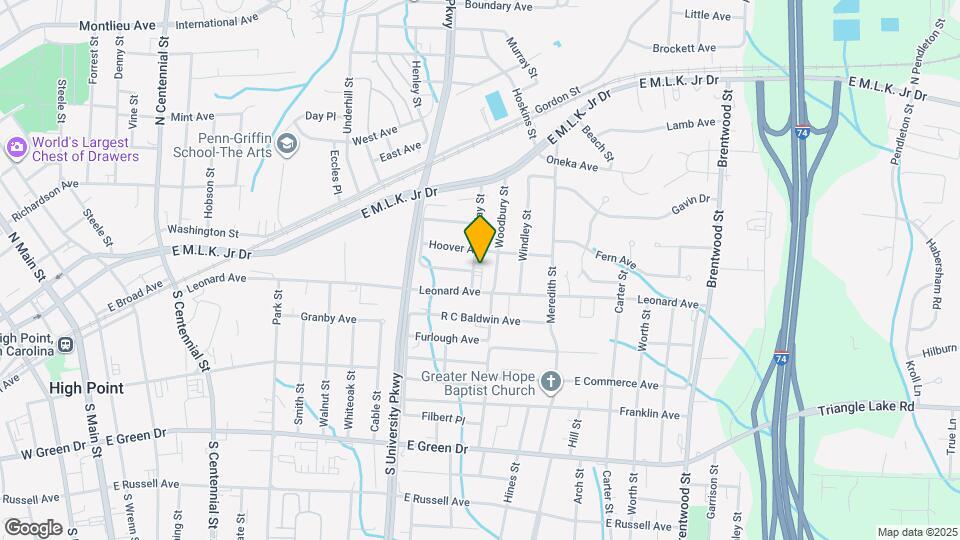 409 Hay St Map and Location Details