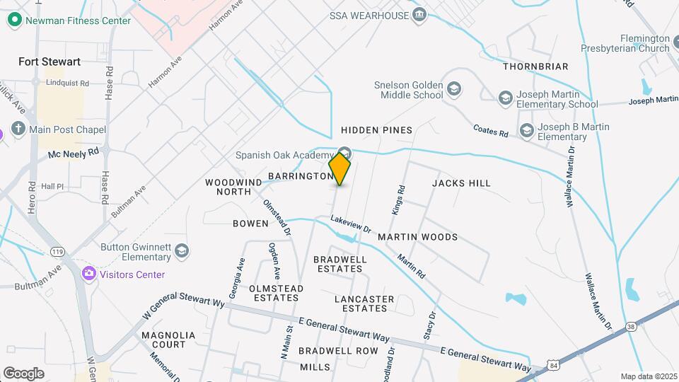 812 Spanish Oak Dr Map and Location Details