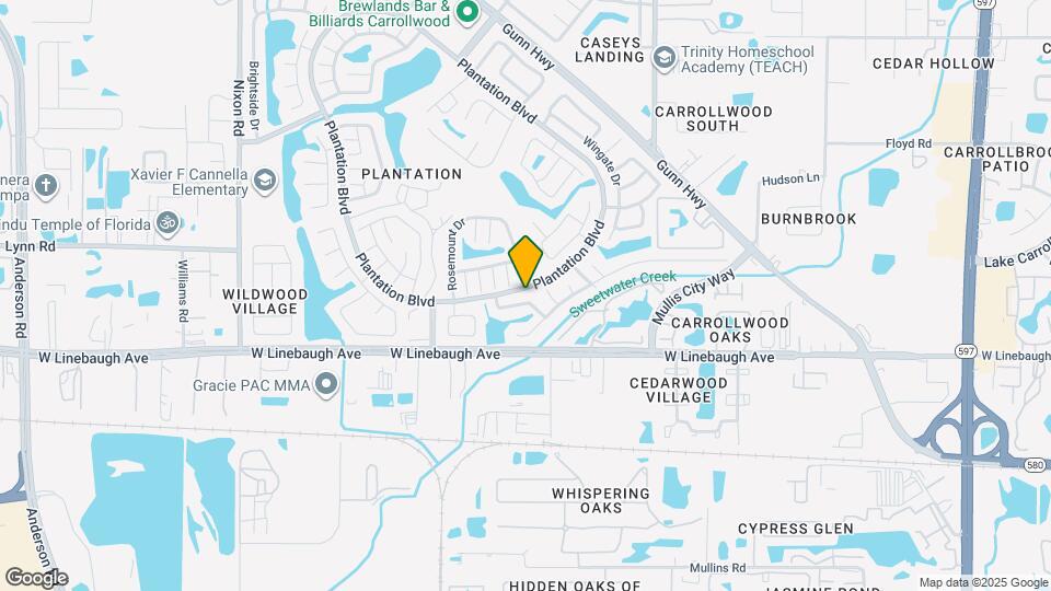 10315 Fernbrook Ln Map and Location Details