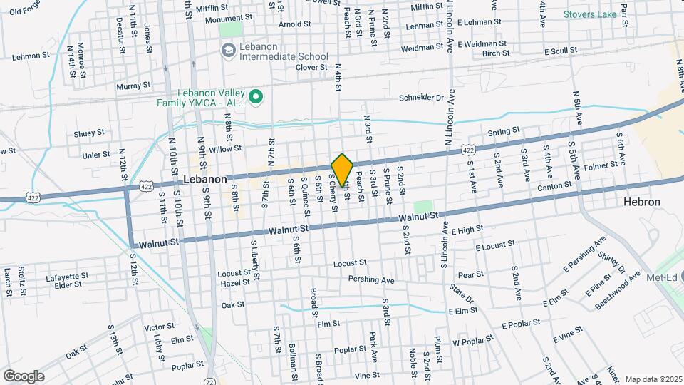 407 E Chestnut St Mapa y Detalles de la Ubicación