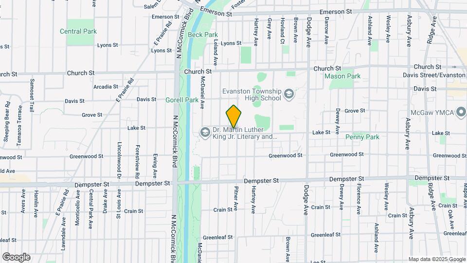 2307 Lake St Map and Location Details
