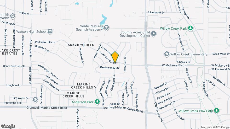 4861 Parkview Hills Ln Map and Location Details
