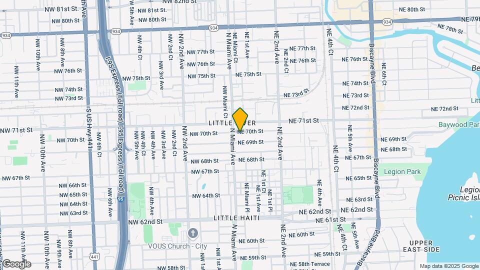 26 NE 70th St Map and Location Details