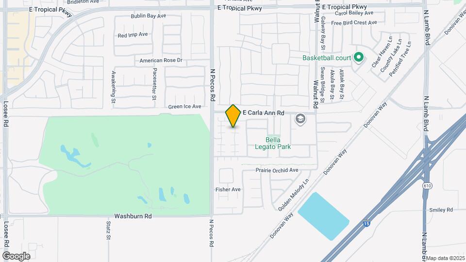 5513 Capistrano Hills St Map and Location Details