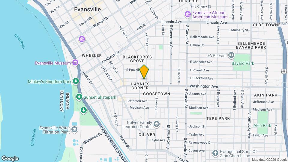 931 SE 8th St Map and Location Details
